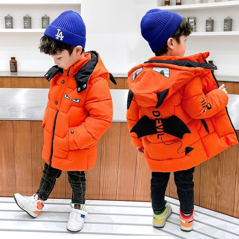 Boy Jacket Mid-length Coat