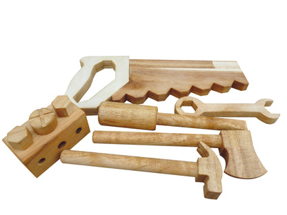 QToys WOODEN TOOL SET