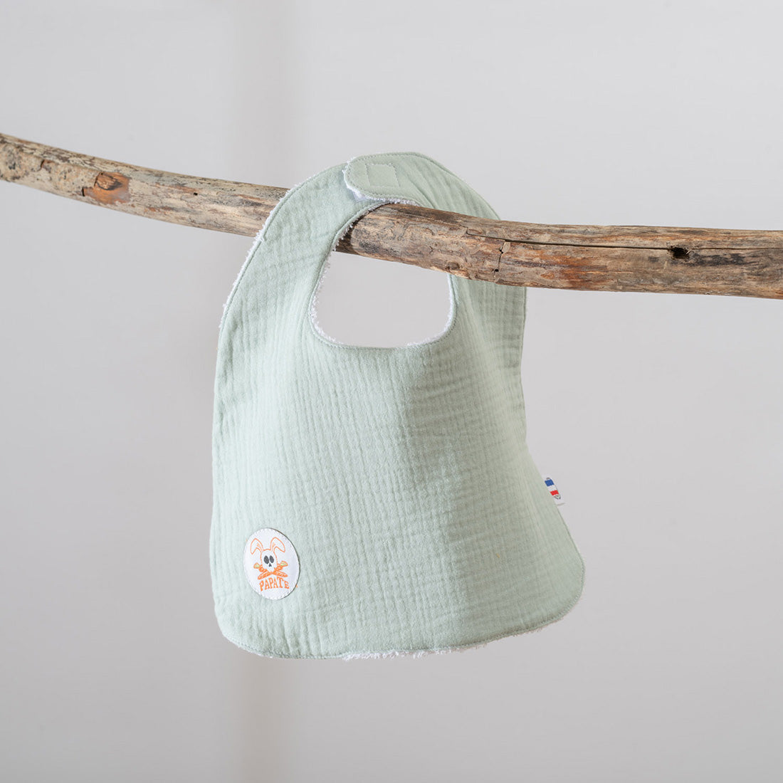 Organic Cotton Bib - Green